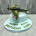 Floating Spitfire 60th Birthday Cake